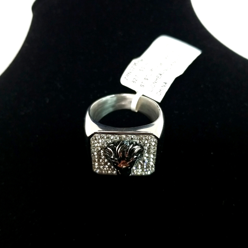Lionhead Band Men's Rings Brand New With Tag Size 10US